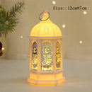 2022 LED 3D Eid Mubarak Decor Ornament Light Eid Kareem Ramadan Decor for Home Ramadan Mubarak Eid Al Adha Islamic Muslim Party