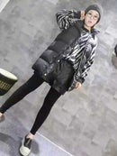 Women Winter Warm Cotton Padded Puffer Vests Sleeveless Parkas Jacket