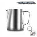 Stainless Steel Milk Frothing Pitcher Espresso Steam Coffee Barista Craft Latte Cappuccino Milk Cream Cup Frothing Jug Pitcher