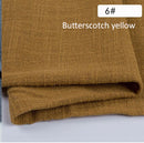 Dinning table decoration rust table runner set wedding decoration cotton gauze dusty blue napkins gift table runners