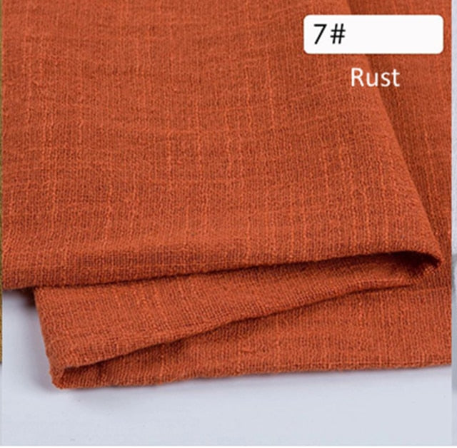 Dinning table decoration rust table runner set wedding decoration cotton gauze dusty blue napkins gift table runners