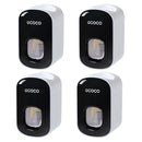 Bathroom Accessories Set Toothbrush Holder Toothpaste Dispenser Wall Mount Toothbrush Cup Storage Rack Toothpaste Squeezer