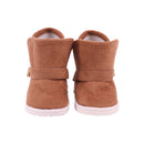 Zapatos de muñeca de 7cm, botas para muñecas, Panda de nieve de peluche para muñecas americanas de 18 pulgadas y 43Cm, accesorios para bebés recién nacidos, juguete para regalo para niñas de nuestra generación
