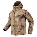 Chaqueta táctica militar Shark Soft Shell para hombre, cortavientos impermeable y cálido, ropa del Ejército de EE. UU., chaqueta de camuflaje de invierno de talla grande para hombre