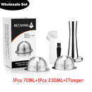 Wholesale Set Stainless Steel Reusable Capsule Compatible with Nespresso Vertuo Vertuoline Coffee Filter