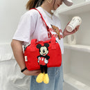 2022 New Disney Shoulder Bags Cartoons Mickey Mouse Nylon Bag Women Messenger Bag Cute Anime Fashion Handbag Gifts for A Girls