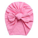 Rabbit Ears Knot Warm Indian Hat Baby Bandanas Turban Headband Girls Kids Hair Head Bands Accessories Headwrap Headdress