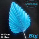 Palm Spear Cake Topper Happy Birthday Palm Leaf Decoration Cake Decorating Wedding Baking Dessert Table Party Favors