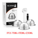 Wholesale Set Stainless Steel Reusable Capsule Compatible with Nespresso Vertuo Vertuoline Coffee Filter