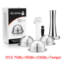 Wholesale Set Stainless Steel Reusable Capsule Compatible with Nespresso Vertuo Vertuoline Coffee Filter