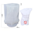 Gran 3D romántico pareja retrato amantes vela de silicona molde tallado arte aromaterapia yeso decoración del hogar molde regalo de boda