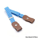 Child Kids Buckle-Free Elastic Belt No Buckle Stretch Canvas Belt For Boys Girls Adjustable Children Belts For Jeans Pants