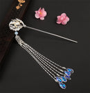 Antique Hair Ornaments, Tassel Edge, Step Shaking Hairpin, Girl&