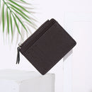 1PC Small Women Men Credit ID Card Holder PU Leather Zipper Fashion Ultra-Thin Wallet Money Bag Case Coin Purse Clip Organizer