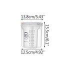 Caja de almacenamiento de cocina Caja de almacenamiento de alimentos Suministros de cocina Tanque de almacenamiento de granos Latas selladas a prueba de humedad Organizadores transparentes