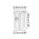 Caja de almacenamiento de cocina Caja de almacenamiento de alimentos Suministros de cocina Tanque de almacenamiento de granos Latas selladas a prueba de humedad Organizadores transparentes