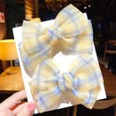 ¡Novedad de 2022! Accesorios para el cabello con lazo para niñas pequeñas, Clips rojos de red para niñas de verano, horquillas para bebés, pinzas para el cabello para niños, regalos