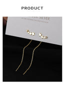 VOQ Silver Color Star Earline Women&