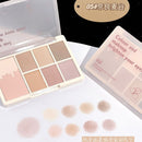7 Colors Glitter Eyeshadow Palette Matte Shimmer Soft Touch Long Lasting Waterproof Pigmented Brighten Eyes Makeup Cosmetics