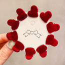 ncmama 12pcs/set Mini Rhinestone No-Slip Grips Hair Clips for Women Girls Glitter Teeth Metal Clamps Flower Hair Accessories