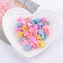 ncmama 12pcs/set Mini Rhinestone No-Slip Grips Hair Clips for Women Girls Glitter Teeth Metal Clamps Flower Hair Accessories
