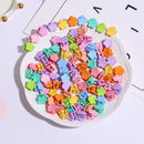 ncmama 12pcs/set Mini Rhinestone No-Slip Grips Hair Clips for Women Girls Glitter Teeth Metal Clamps Flower Hair Accessories