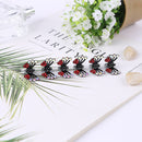 ncmama 12pcs/set Mini Rhinestone No-Slip Grips Hair Clips for Women Girls Glitter Teeth Metal Clamps Flower Hair Accessories