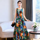 20 Colors Summer Long Dress 2022 Loose Summer Clothes for Women Everyday Dresses Casual O-Neck Elegant Sleeveless Women Dress