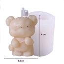 1pc 3D Owl Candle Mold Silicone Mold for Candle Making DIY Handmade Resin Molds for Plaster Wax Mould Soap Making Cake Kit