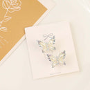 Summer Small Rhinestone Butterfly Hair Claws Hairpin Cute Pearl Grabs Metal Hair Clip For Women Sweet Accessories