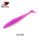 ESFISHING 100mm125mm155mm200mm Easy Shiner Quality Pesca Soft Fishing Lure Silicone Bait Wobblers Leurre Souple Free shipping