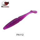 ESFISHING 100mm125mm155mm200mm Easy Shiner Quality Pesca Soft Fishing Lure Silicone Bait Wobblers Leurre Souple Free shipping