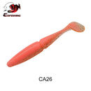 ESFISHING 100mm125mm155mm200mm Easy Shiner Quality Pesca Soft Fishing Lure Silicone Bait Wobblers Leurre Souple Free shipping