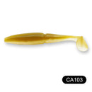 ESFISHING 100mm125mm155mm200mm Easy Shiner Quality Pesca Soft Fishing Lure Silicone Bait Wobblers Leurre Souple Free shipping