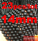 5A Quality !  Black Dull Polish Matte Onyx Agata Round natural stone Beads 16&quot;/Strand 4 6 8 10 12 14 MM Pick Size  No.BOB01