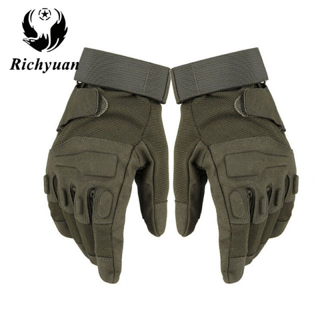 Us Military Tactical Gloves Outdoor Sports Army Full Finger Combat Motorrad Rutschfeste Kohlefaser-Schildpatt-Handschuhe