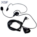 Tactical Radio Headset Auricular Unilateral Headphone With Mic Finger PTT Ecouteur Cycling Field Earphone For Kenwood Baofeng