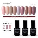 Fengshangmei 5ml Professional Gel Varnish Long Lasting Nail Design Gelpolish Home DIY 225 Colors Easy Soak Off Nail Gel