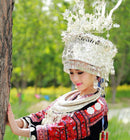 heißer Verkauf neu - freies Verschiffen heiß - Handcrafted miao silberne Kopf-Phoenix-Silberverzierungen, Halskette